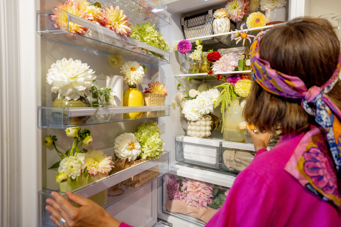 冷蔵庫で花を涼ませる？夏の花のケアについて